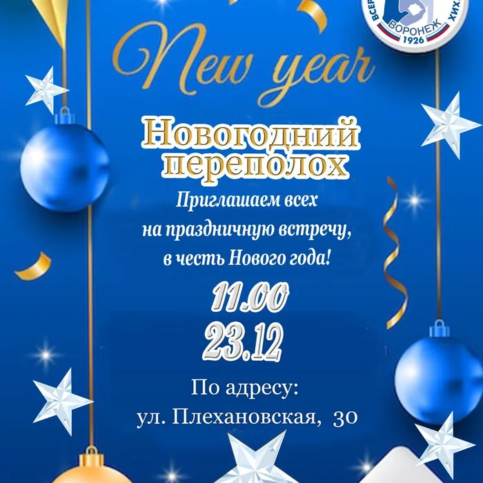 Новогодний переполох в ВОГ!